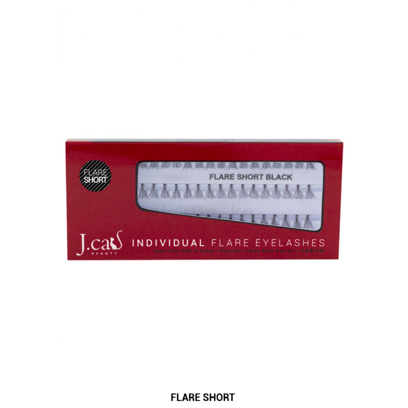 J.Cat Eyelashes Wimpern - Flare Short