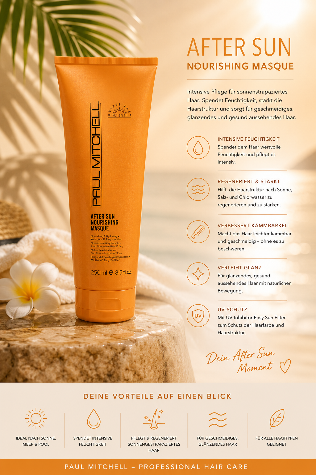 Paul Mitchell After Sun Nourishing Masque 250ml