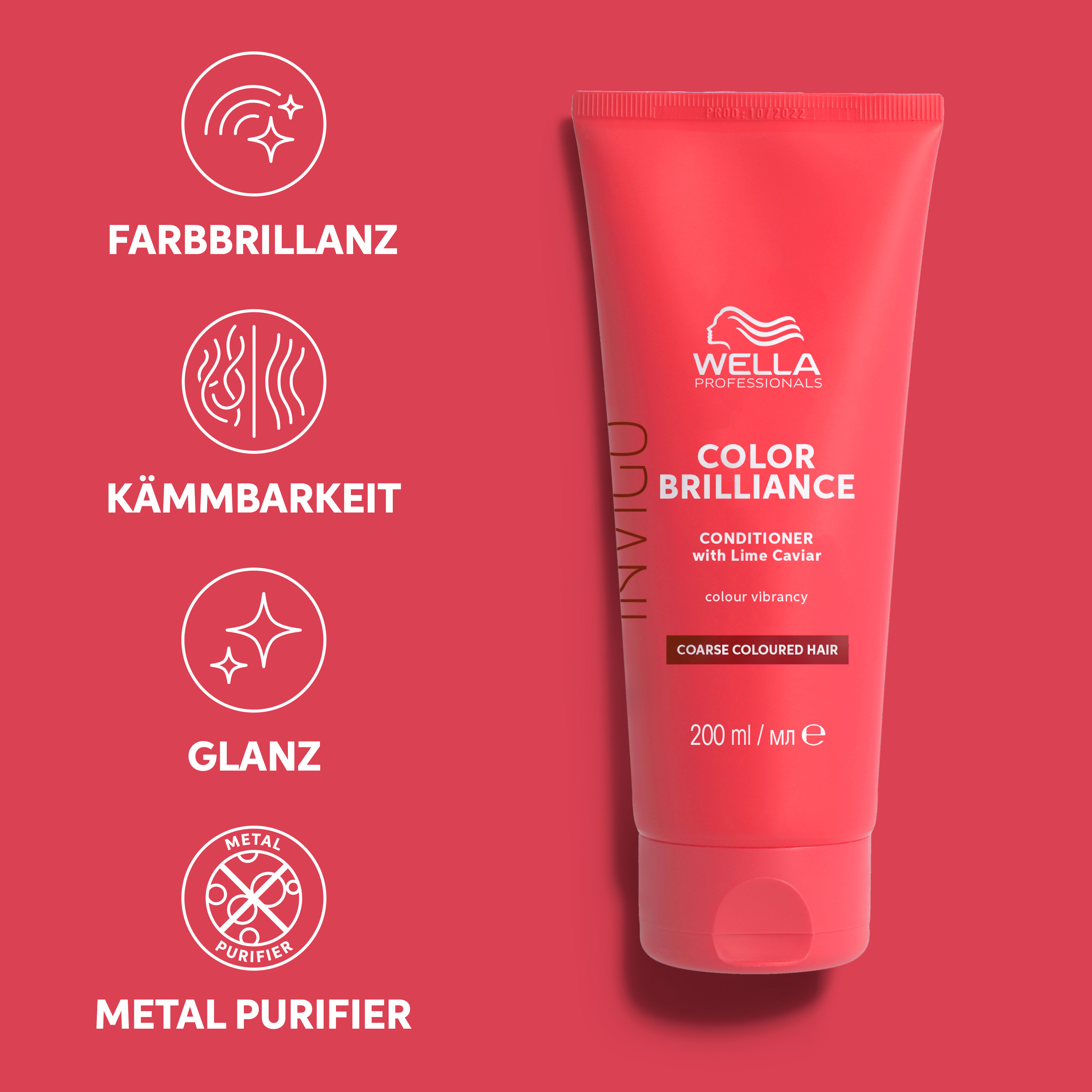 Wella Invigo Color Brilliance Conditioner Coarse Hair 200 ml Wella Invigo Color Brilliance Conditioner Coarse Hair 200 ml