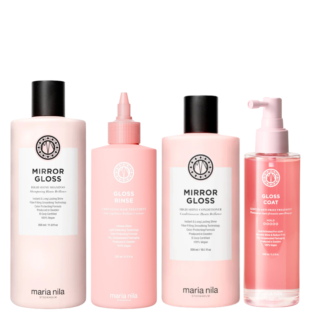 Maria Nila Mirror Gloss Shine Routine