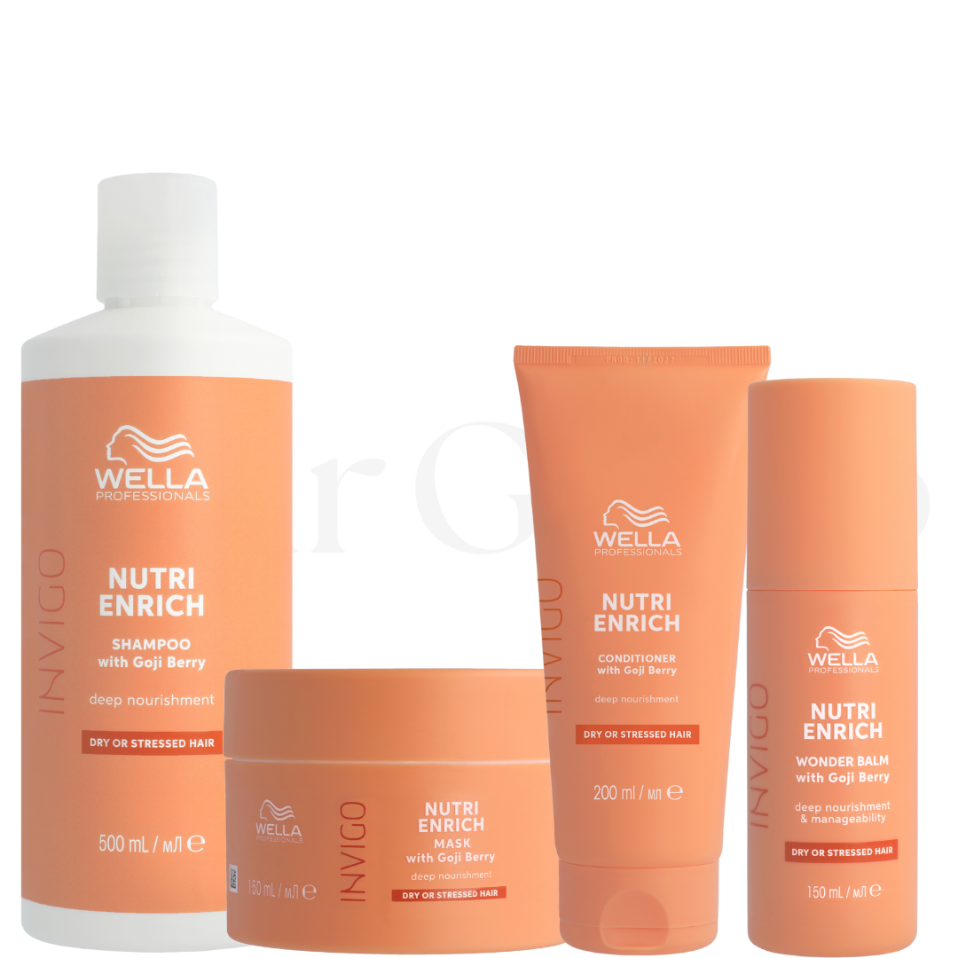 Wella Invigo Nutri Enrich Kit + gratis Wella Haarbürste Wella Invigo Nutri Enrich Kit + gratis Wella Haarbürste