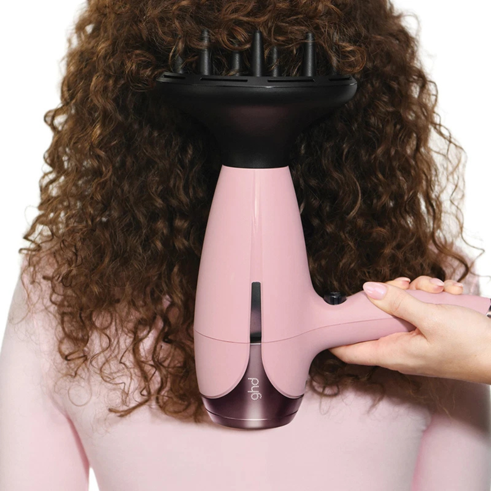 ghd helios Haartrockner in Dusted Pink Limited Edition