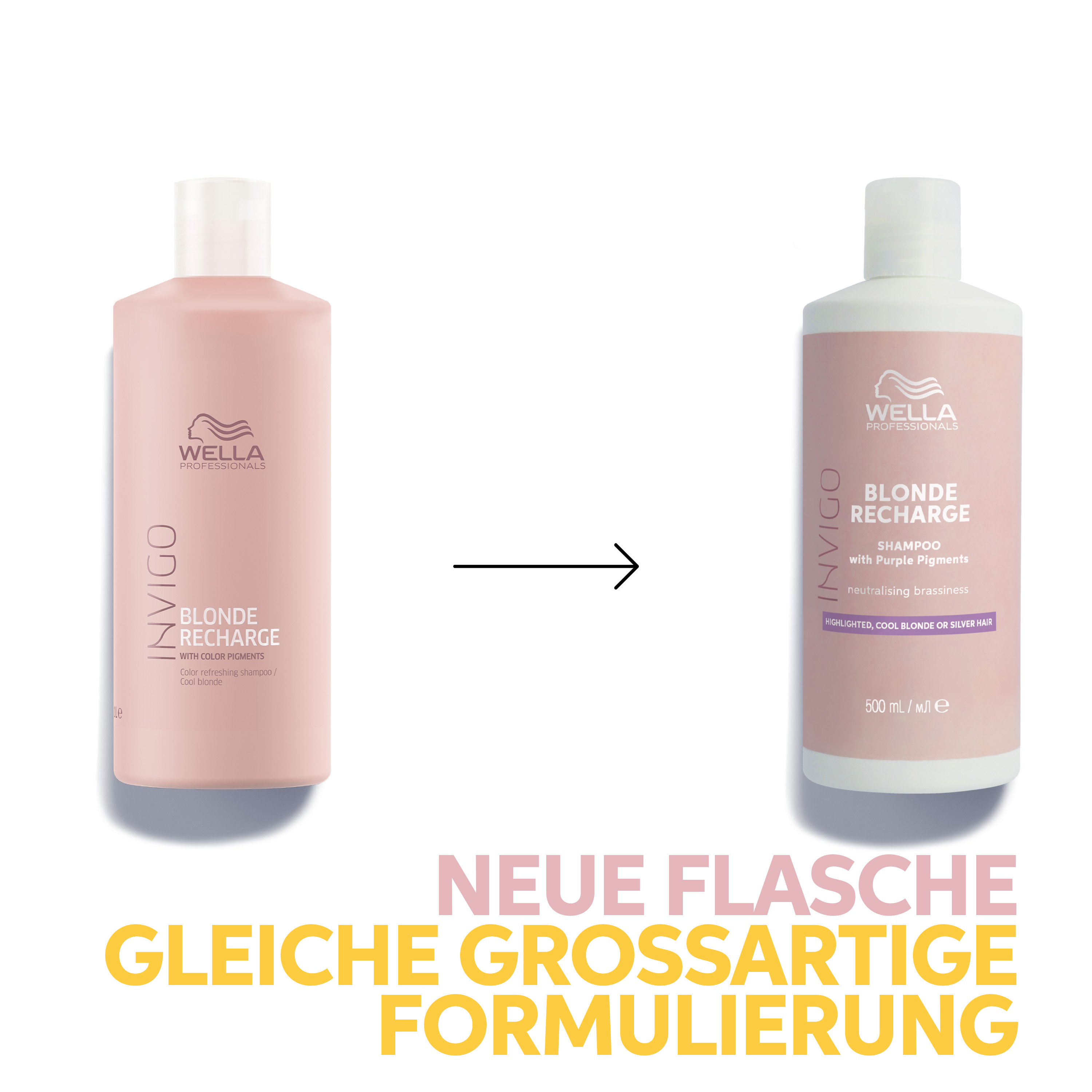 Wella Invigo Blonde Recharge Shampoo 500 ml Wella Invigo Blonde Recharge Shampoo 500 ml