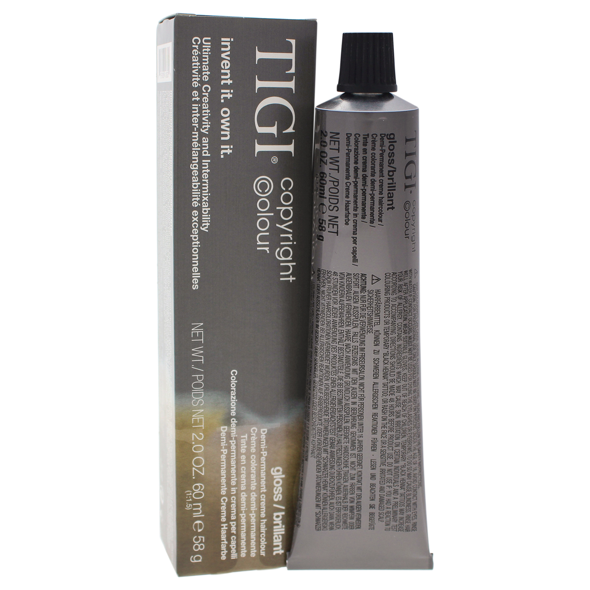 TIGI Copyright Colour Gloss 7/35 Mittelblond Gold Mahagoni 7GM 60ml