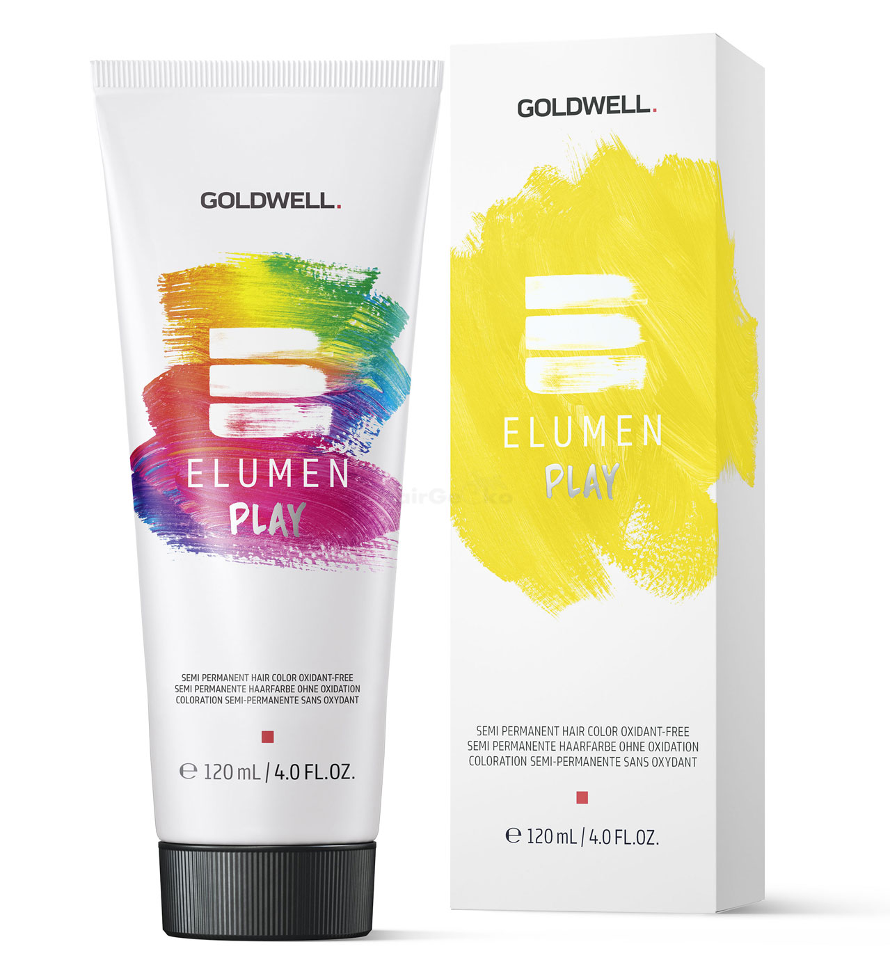 Goldwell Elumen Play Semi-Permanente Haarfarbe Tönung - Gelb 120ml