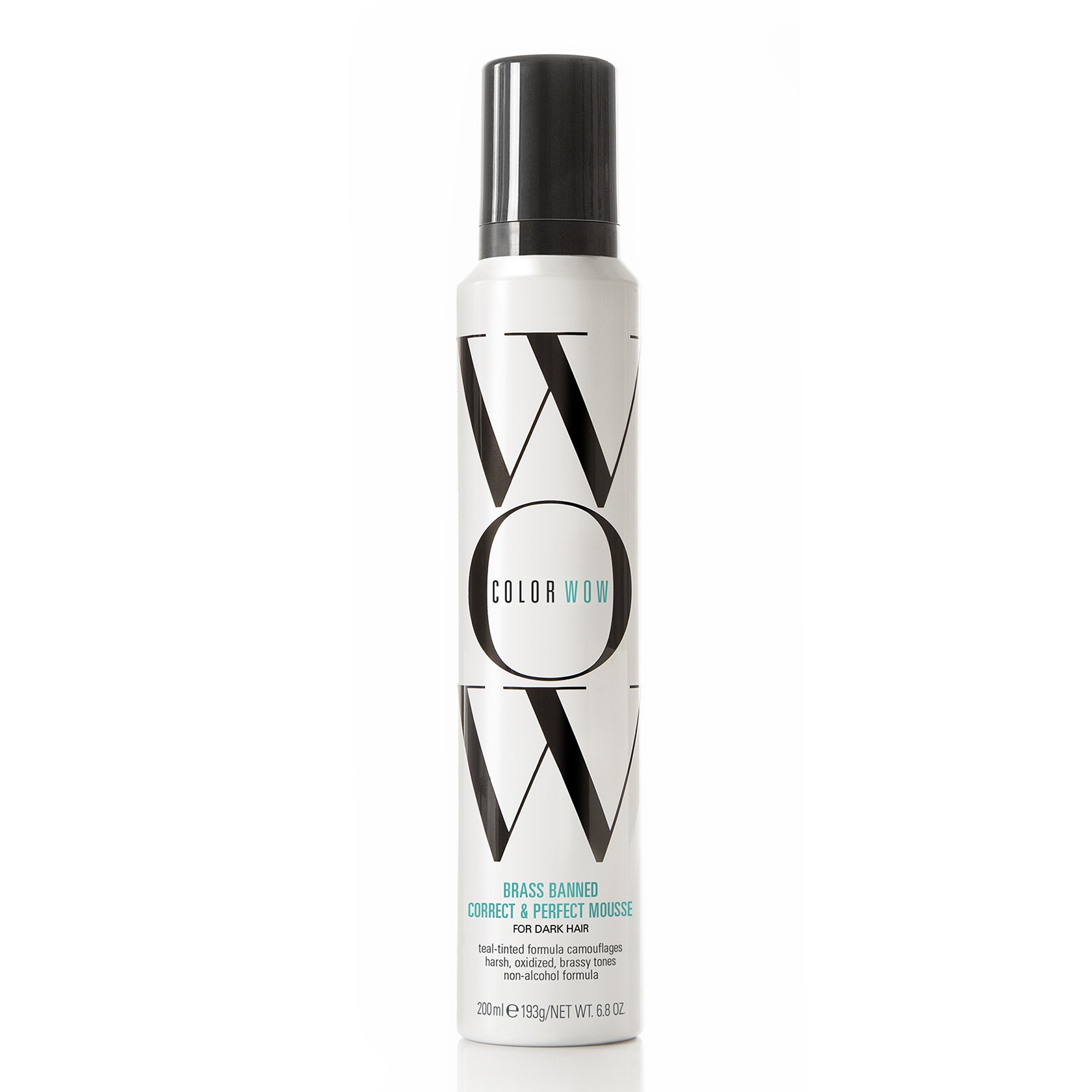 Color WOW Brass Banned Mousse Stylingschaum für dunkles Haar 200ml