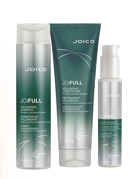 Joico JoiFull Volumizing Kit - Shampoo 300 ml + Conditioner 250 ml + Volumizing Styler 100 ml