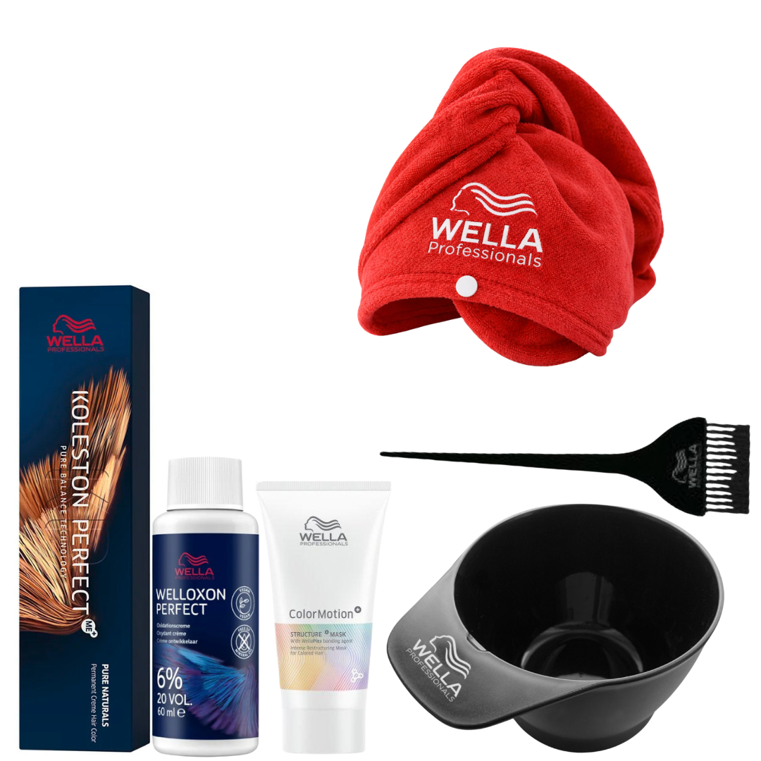 Wella Natural Root Touch-Up Set 77/0 - Profi Ansatzfärbung & Grauabdeckung für Zuhause