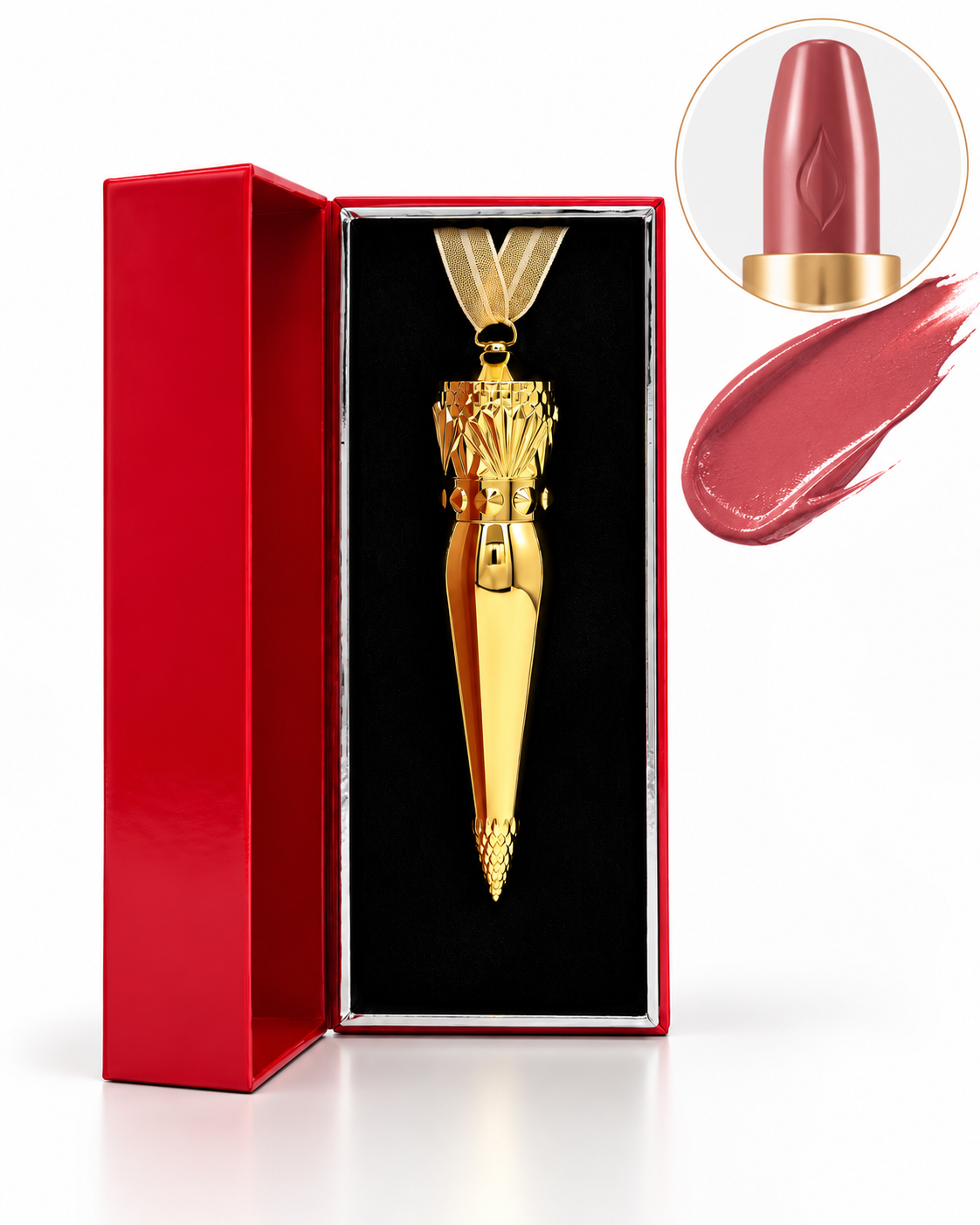 Christian Louboutin Silky Satin Lip Colour - Belly Bloom 011