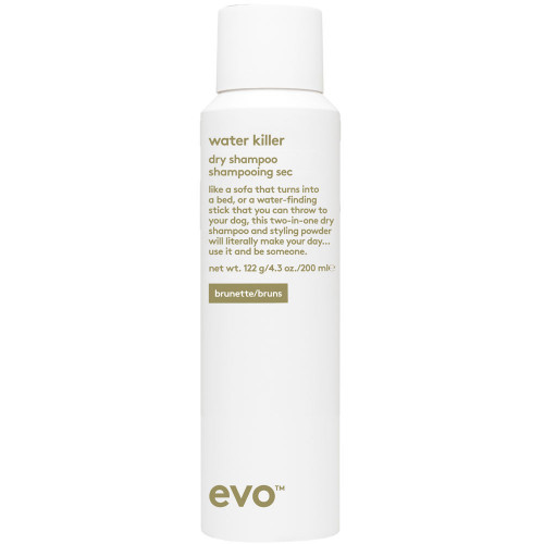 evo Water Killer Dry Shampoo Brunette Trockenshampoo für braunes Haar 200 ml