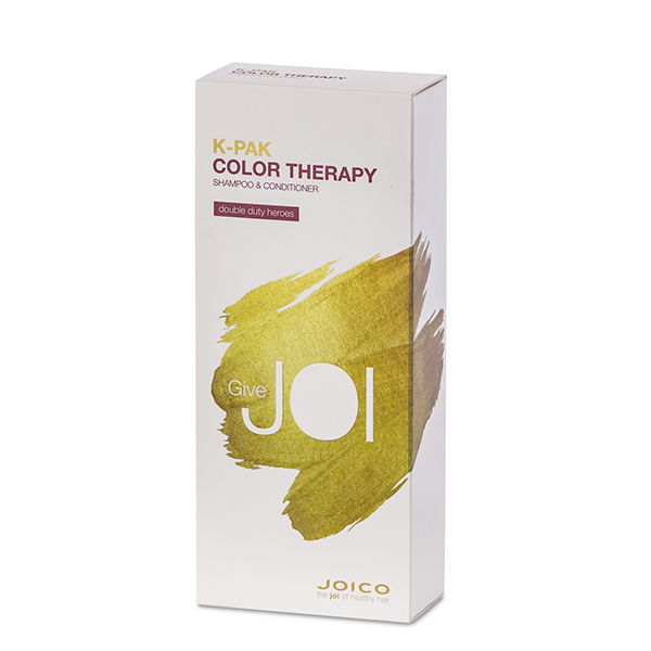 Joico K-Pak Color Therapy Give Joi Geschenkset - Shampoo 300ml + Luster Lock Instant Treatment 140ml