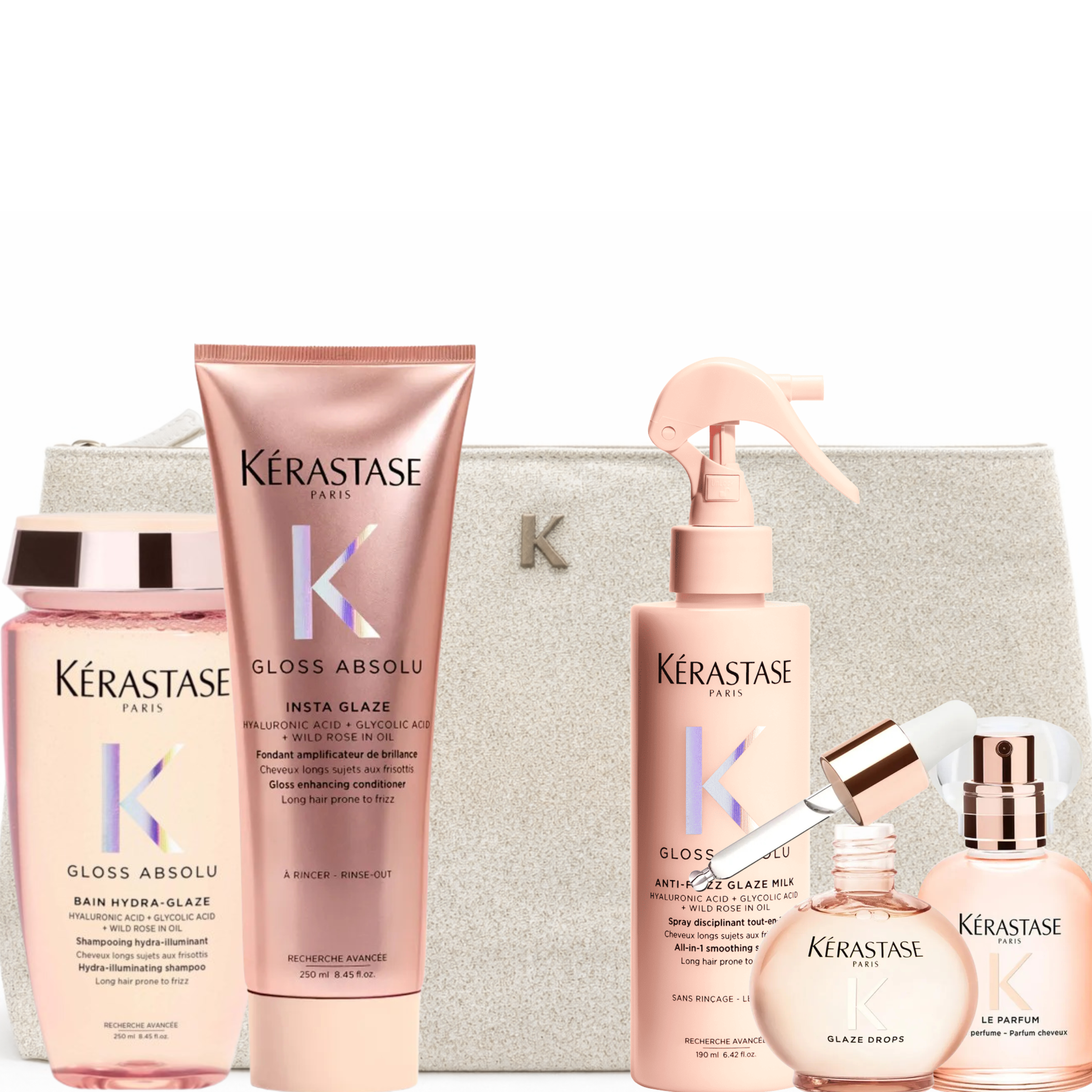 Kérastase Gloss Absolu Luxus-Set mit Beauty Bag