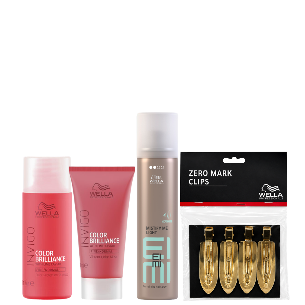 Wella Professionals Invigo Color Brilliance Reise-Set – Farbglanz & Pflege für coloriertes Haar