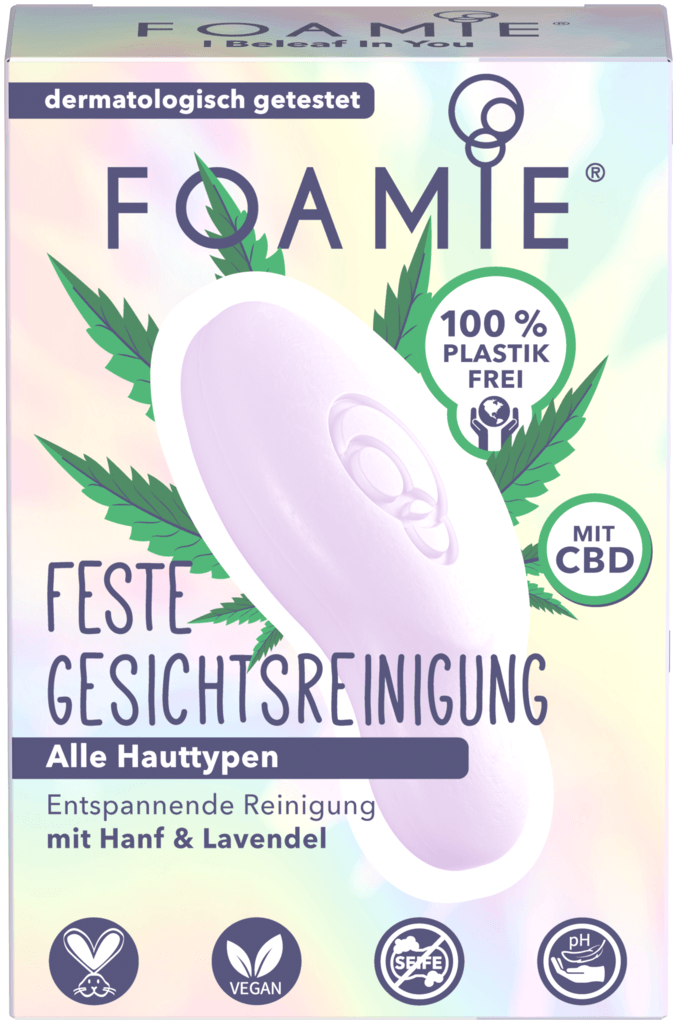 Foamie I Beleaf In You Feste Gesichtsreinigung 60 g