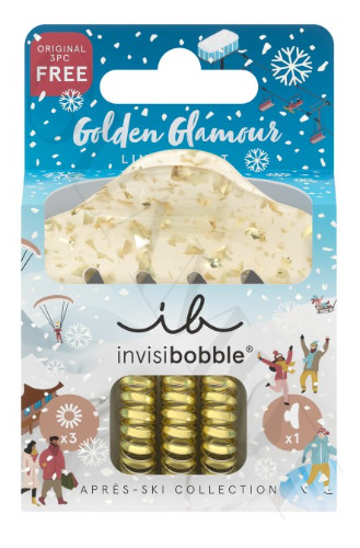 Invisibobble Aprés Ski Golden Galmour Set
