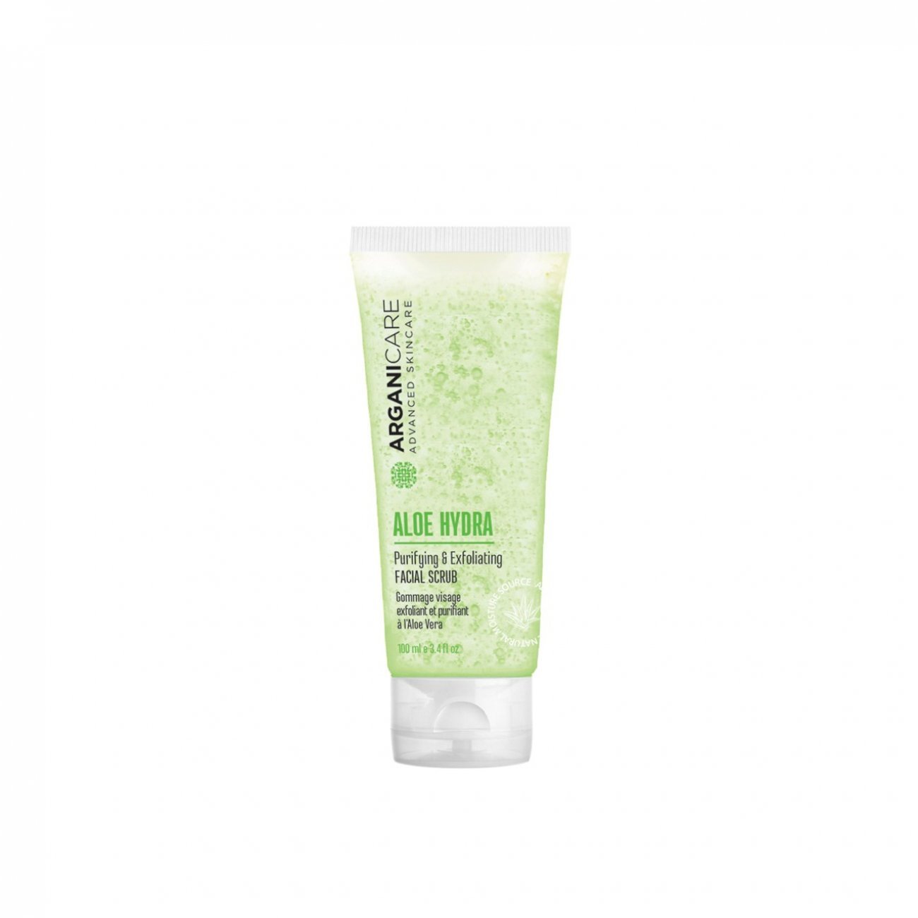 Arganicare Aloe Hydra Purifying & Exfoliating Facial Scrub 100ml Arganicare Aloe Hydra Purifying & Exfoliating Facial Scrub 100ml