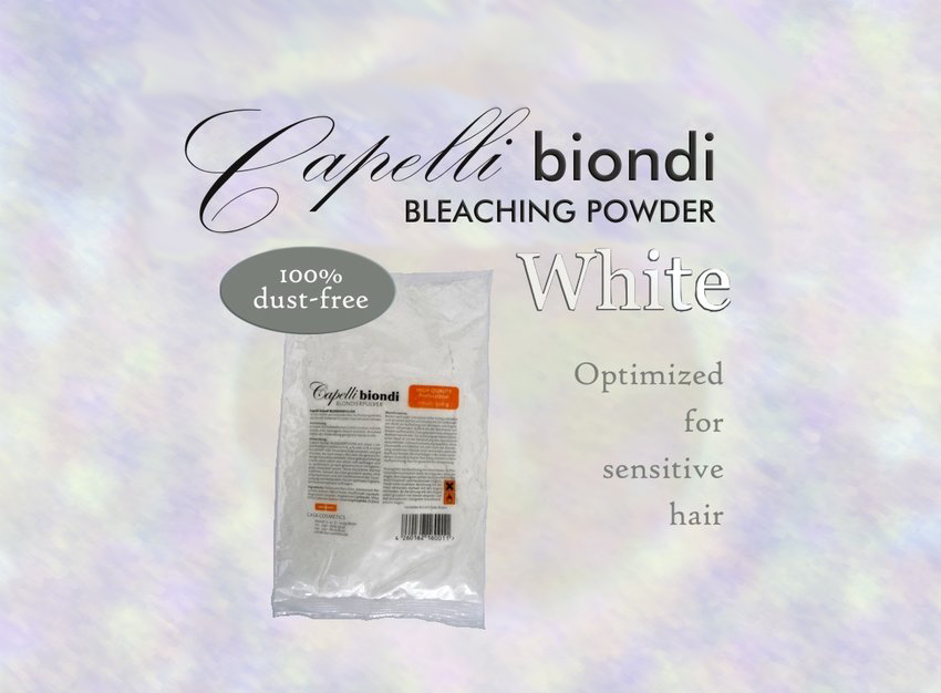 Capelli biondi Blondierpulver Weiß 2x 500g = 1000g