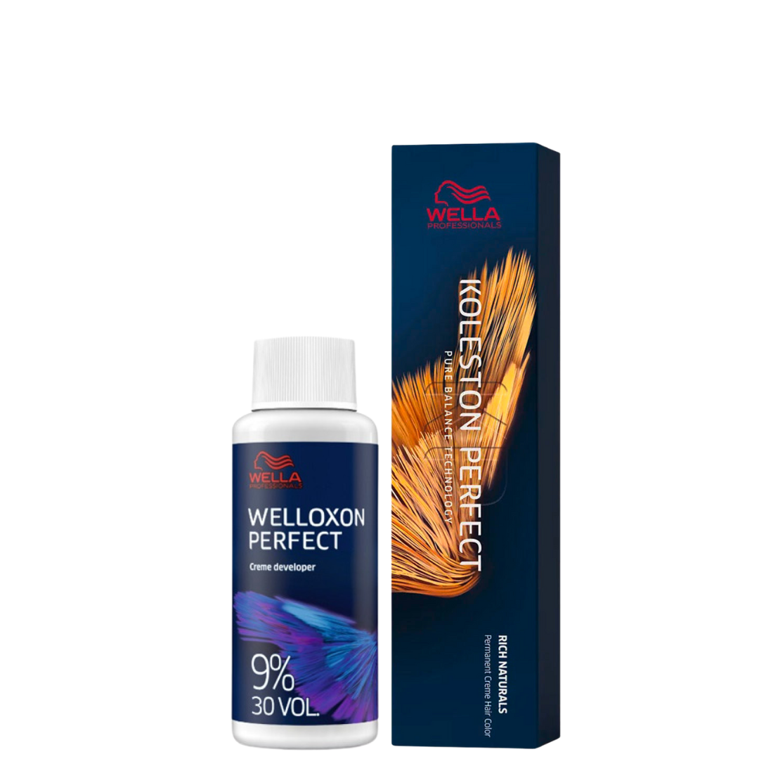 Wella Koleston Rich Naturals 9/8 + Welloxon Perfect 9% 60 ml Wella Koleston Rich Naturals 9/8 + Welloxon Perfect 9% 60 ml