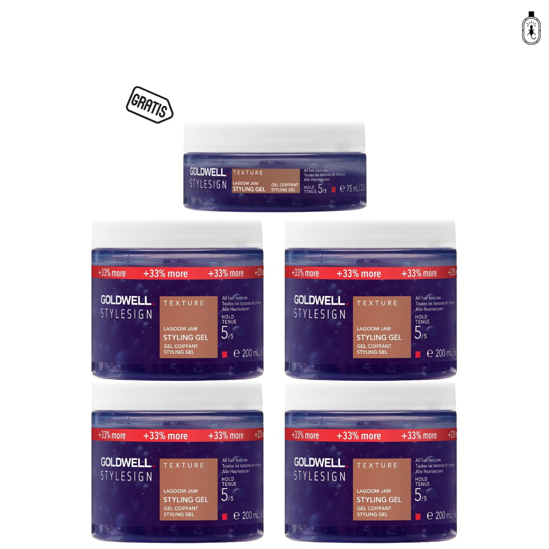 Goldwell Lagoom Jam 5 - 4x 200 ml + 75 ml gratis