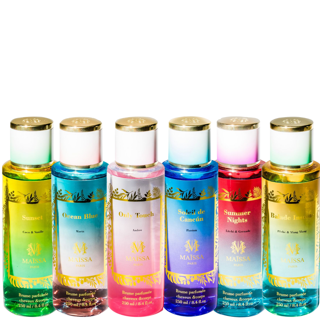 Maison Maissa Body Mist Set Limited Edition - 6x Bodyspray Tropical Edition 250 ml Maison Maissa Body Mist Set Limited Edition - 6x Bodyspray Tropical Edition 250 ml