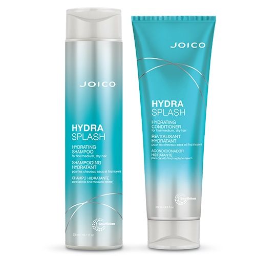 Joico Hydrasplash Set - Hydrasplash Hydrating Shampoo 300ml + Hydrasplash Hydrating Conditioner 250ml