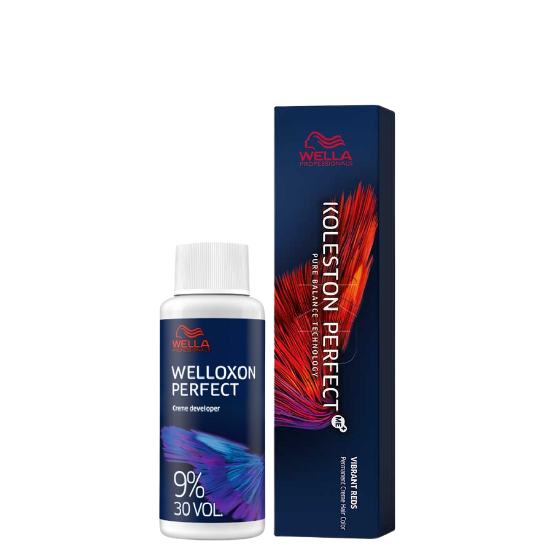 Wella Koleston Vibrant Reds 8/41 + Welloxon Perfect 9% 60 ml
