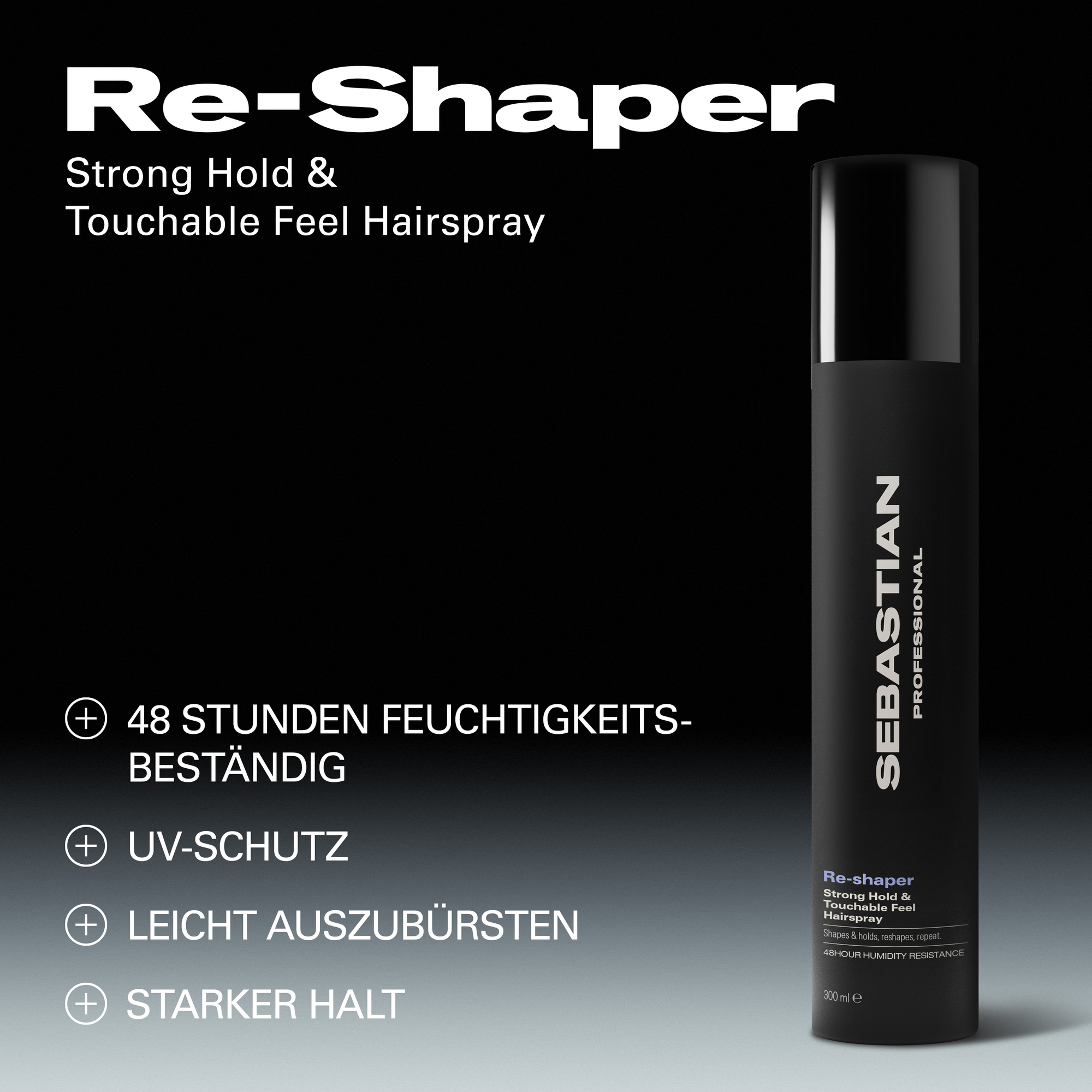 Sebastian Re-Shaper Strong Hold Hairspray 300 ml