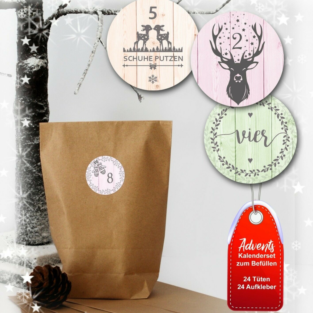 24 Düfte für Herren - Ideal für DIY-Adventskalender & Sammler