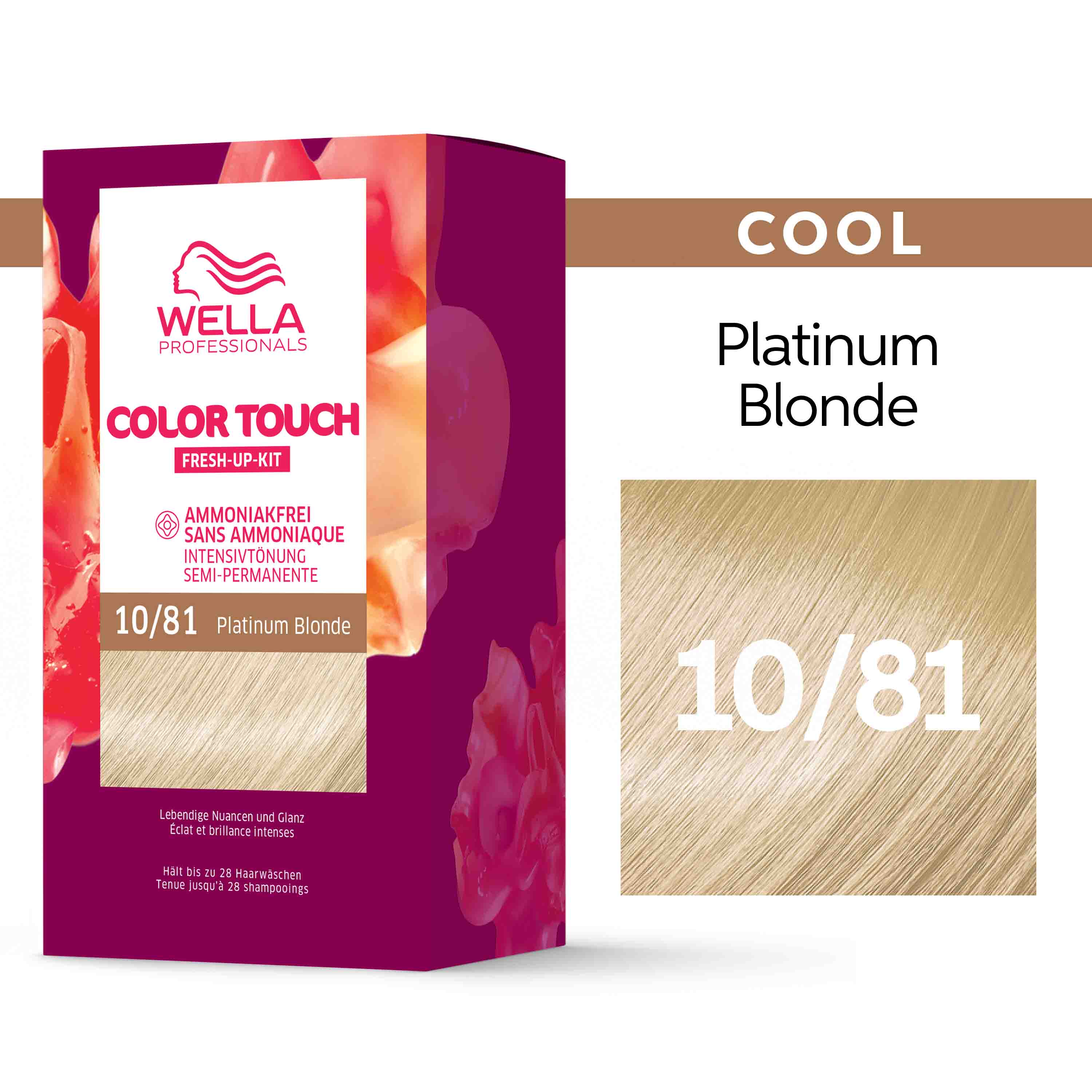 Wella Color Touch Fresh Up Kit 10/81 Platinum Blonde