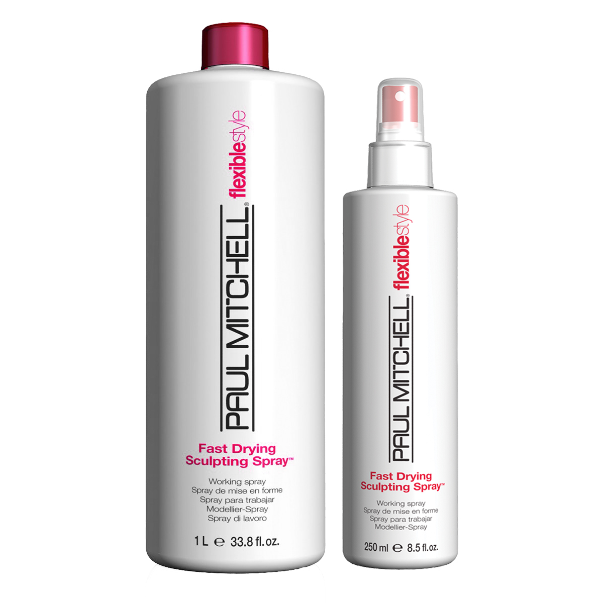 Paul Mitchell Fast Drying Set - Sculpting Spray 1000ml + 250ml = 1250ml