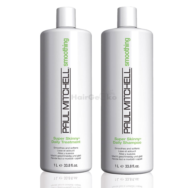 Paul Mitchell Smoothing Set - Daily Treatment 1000 ml + Daily Shampoo 1000 ml