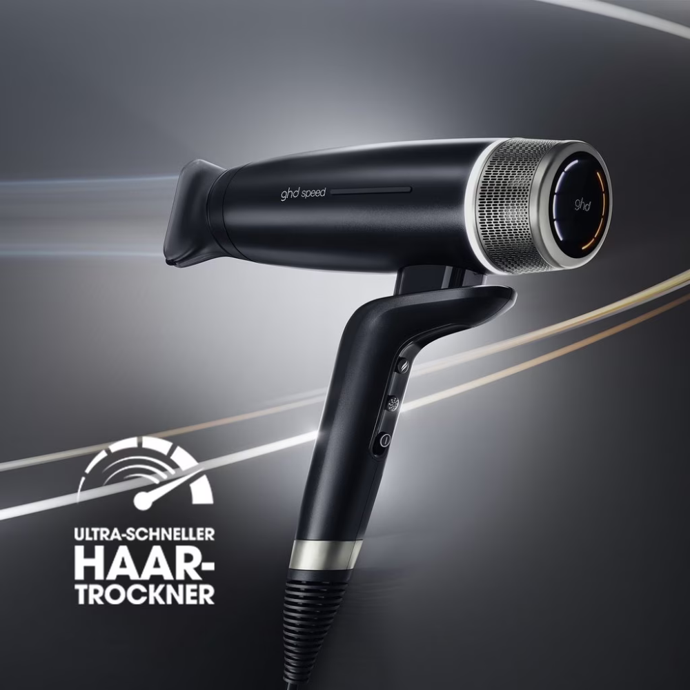 ghd Speed Professional Dual Air-Flow Haartrockner in Schwarz