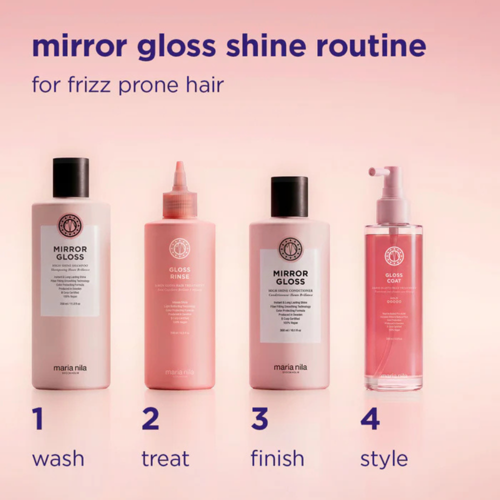 Maria Nila Mirror Gloss Shine Routine