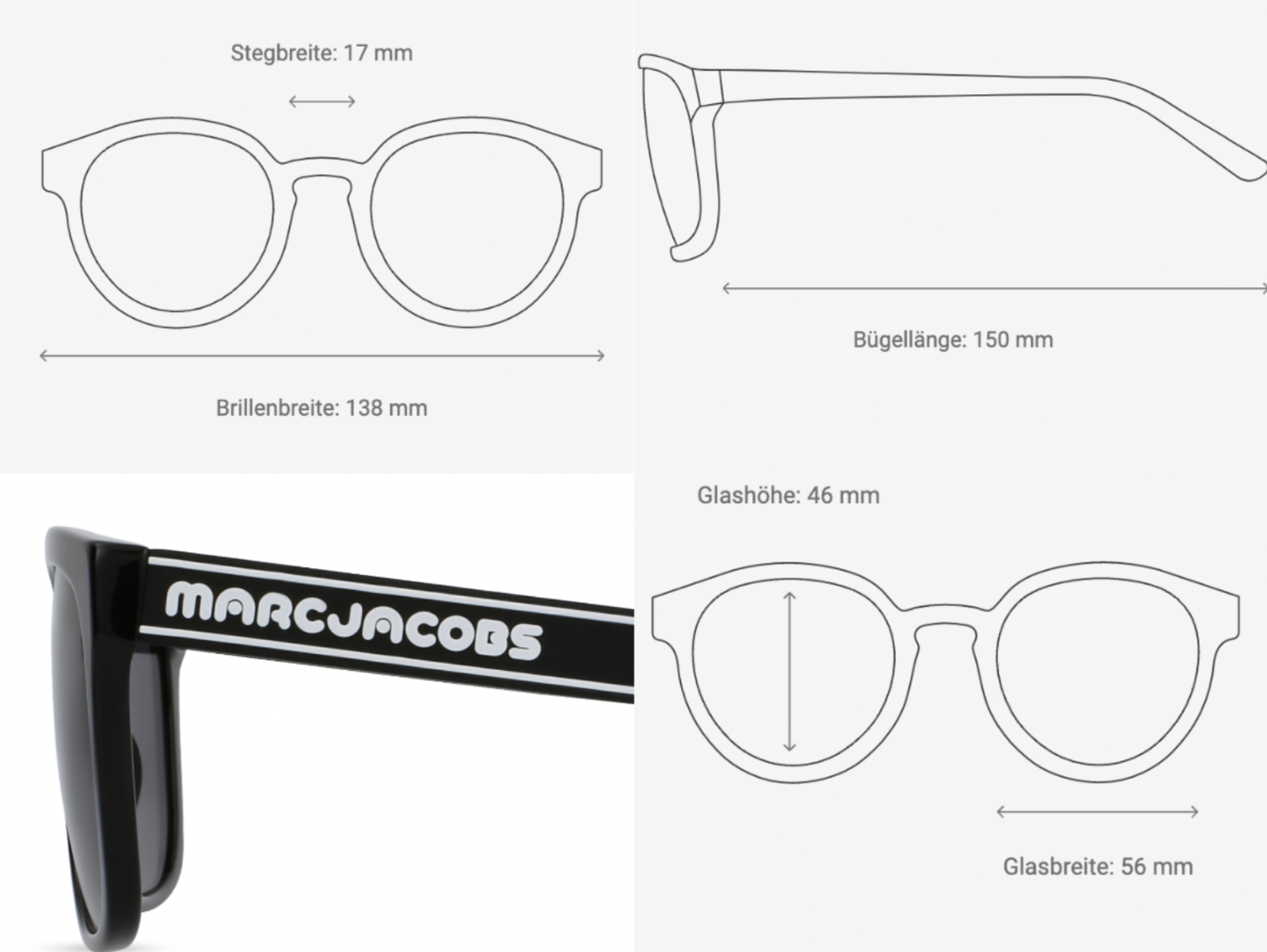 Marc Jacobs Sonnenbrille 357/S