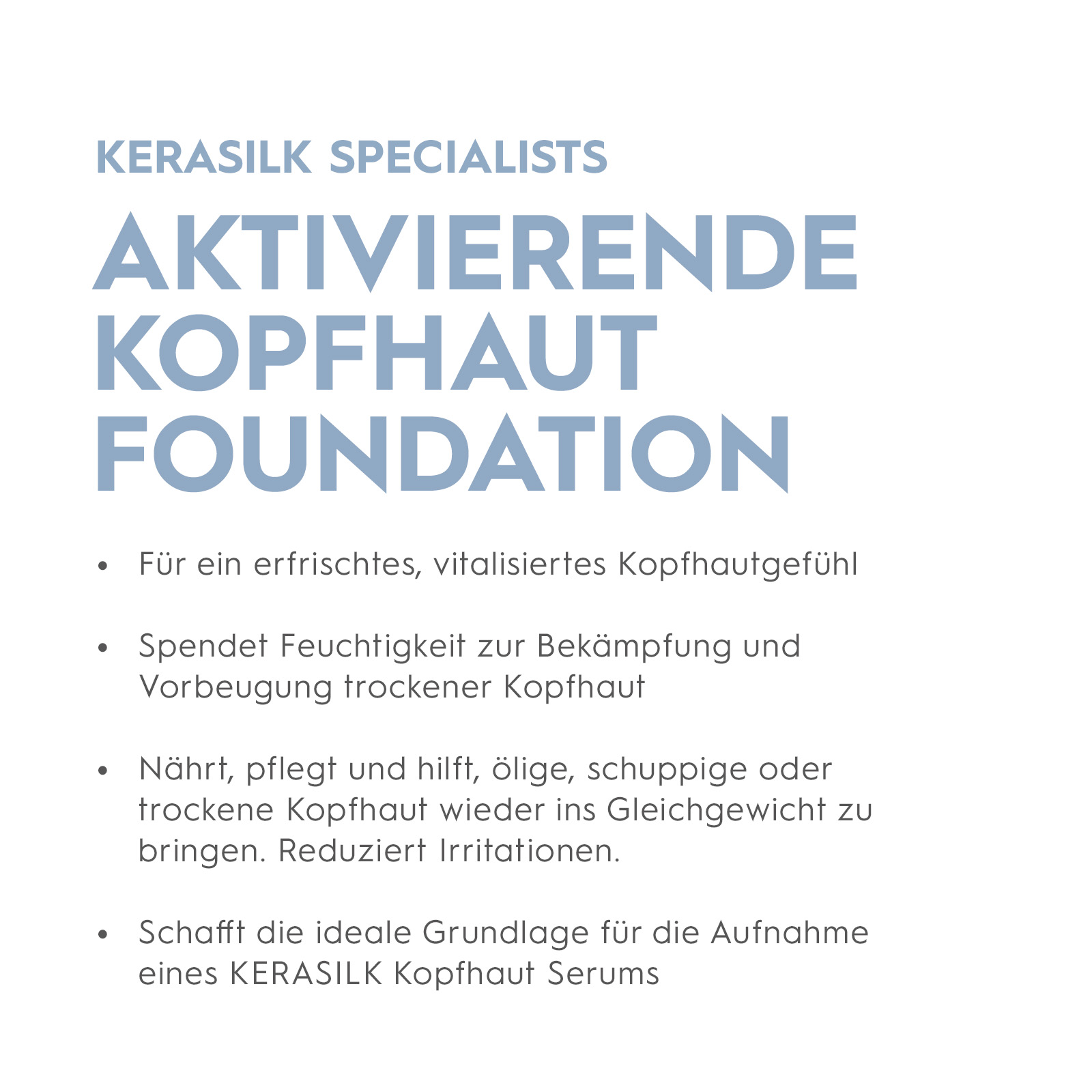 Kerasilk Aktivierende Kopfhaut Foundation 110ml