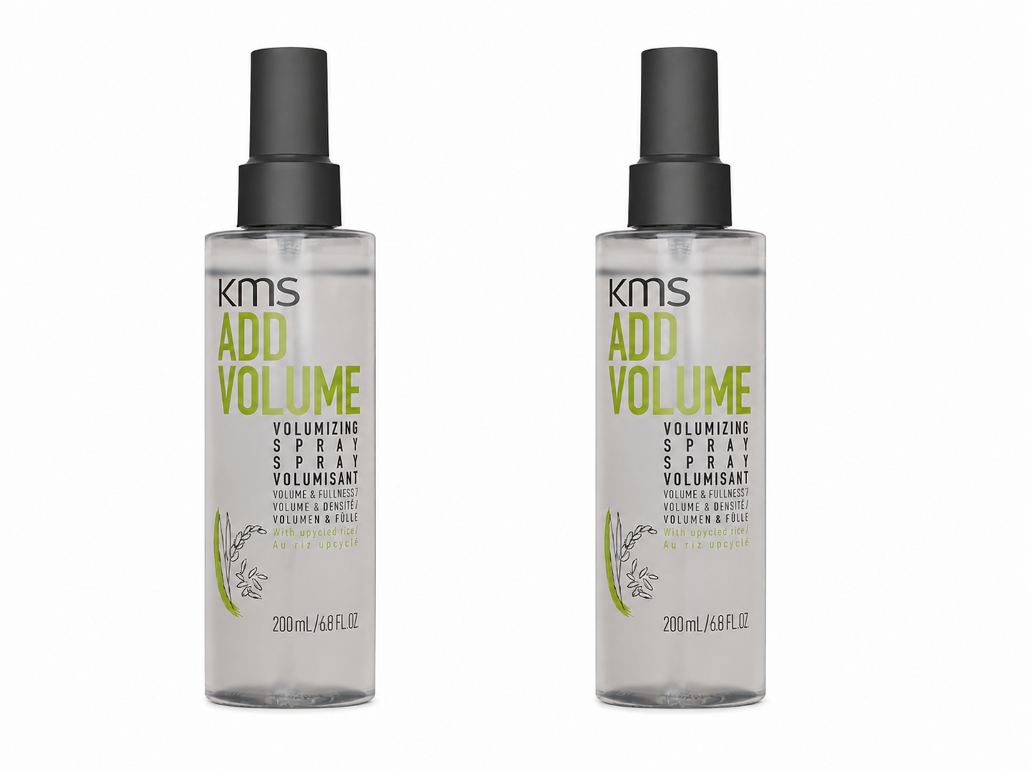 KMS California ADDVOLUME Volumizing Spray 200ml x2 = 400ml - NEU