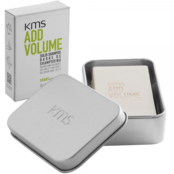 KMS Addvolume Solid Shampoo 75g + Keeper