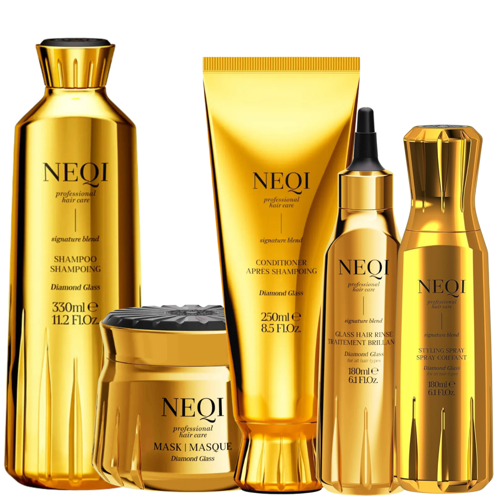 NEQI Diamond Glass Hair Routine – Professionelle Glanzpflege für spiegelnden Haarglanz