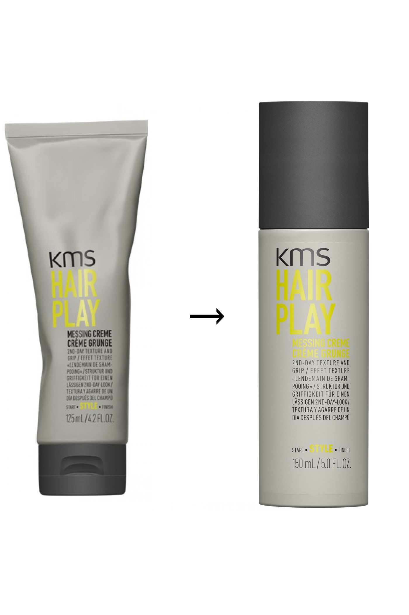KMS HairPlay Messing Creme 150ml - Neue Version!