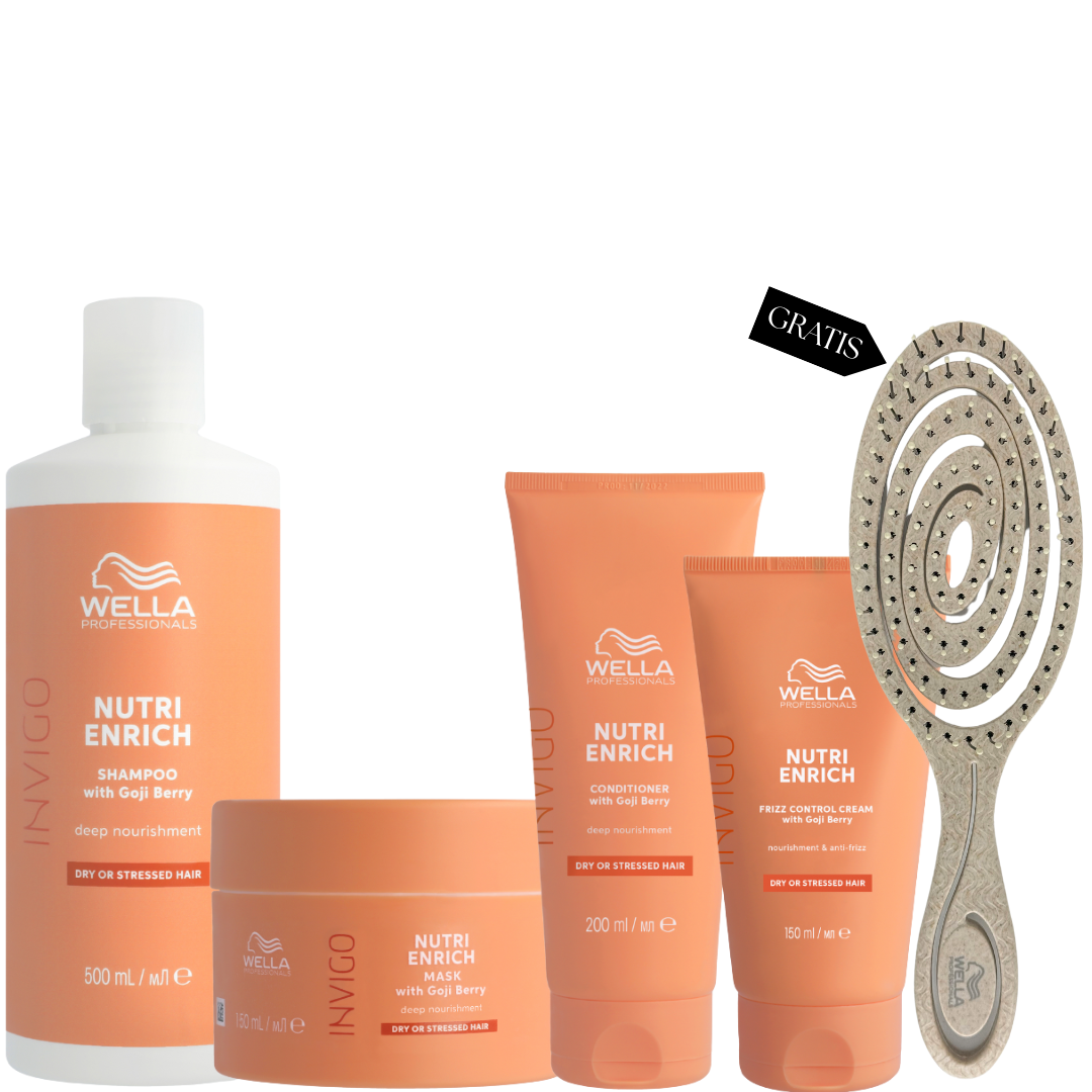 Wella Invigo Nutri Enrich Wonder Set + gratis Wella Haarbürste