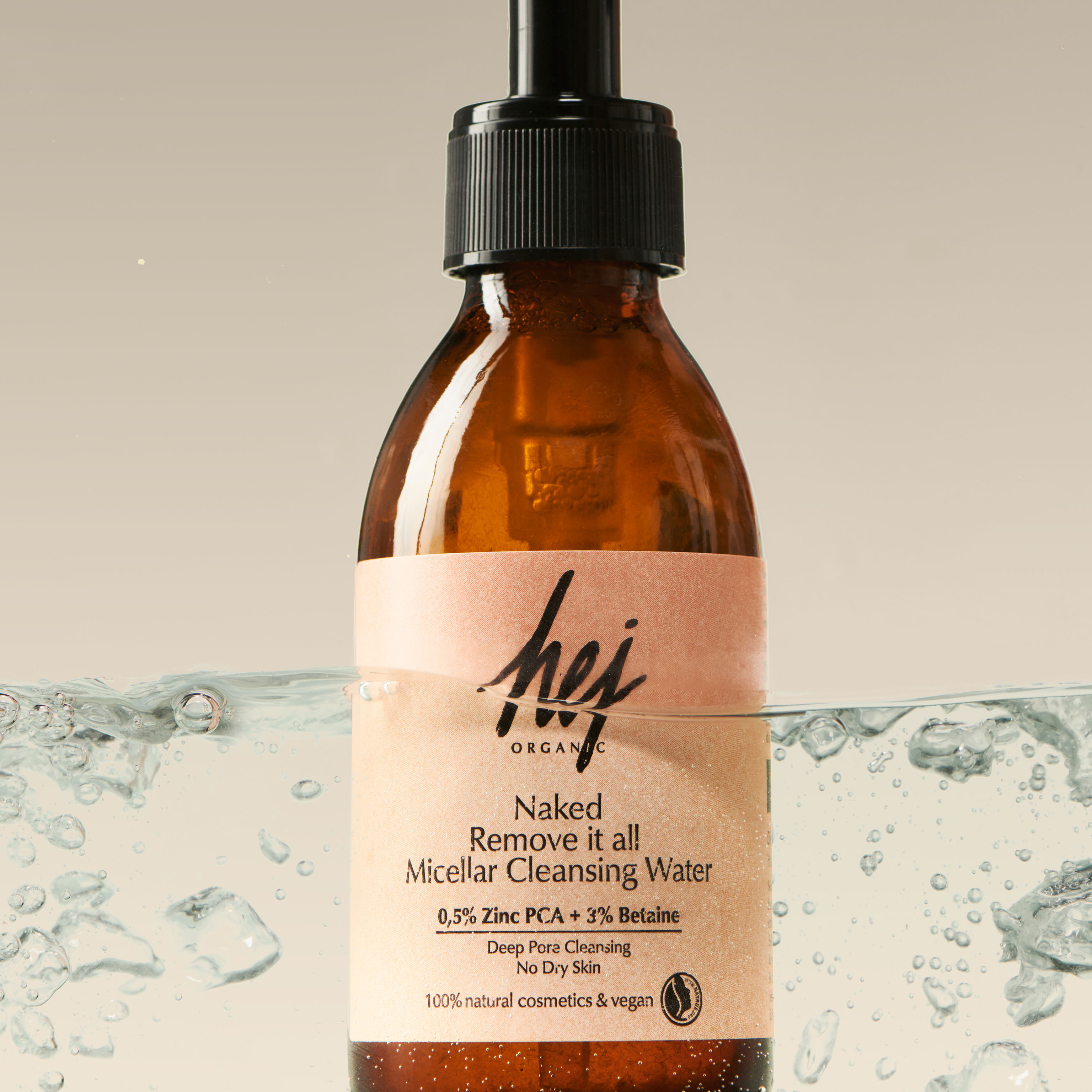 Hej Organic Naked Remove it all Micellar Cleansing Water 150 ml Hej Organic Naked Remove it all Micellar Cleansing Water 150 ml