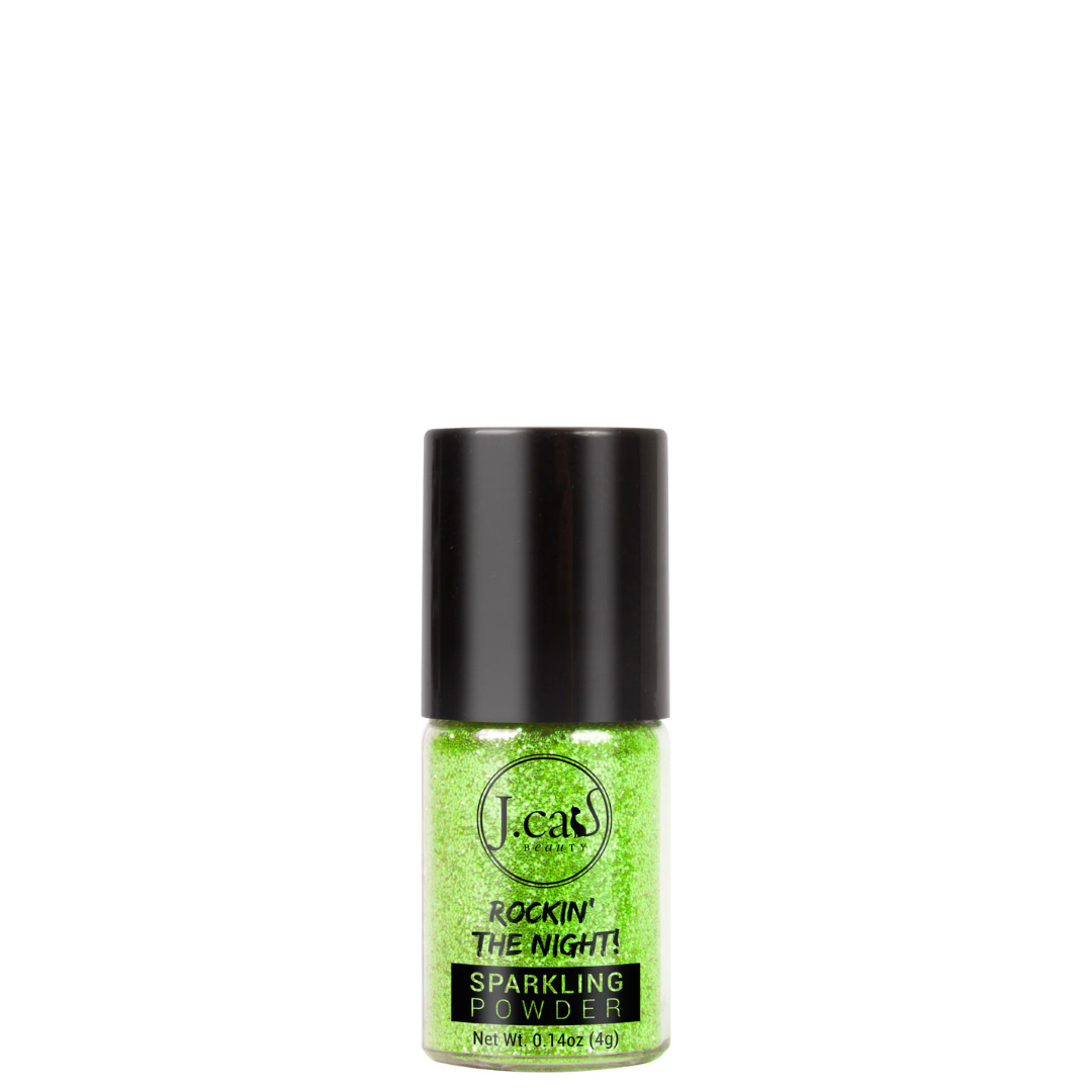 J. Cat Beauty Rockin´ The Night Sparkling Powder - SP203 Popping Lime