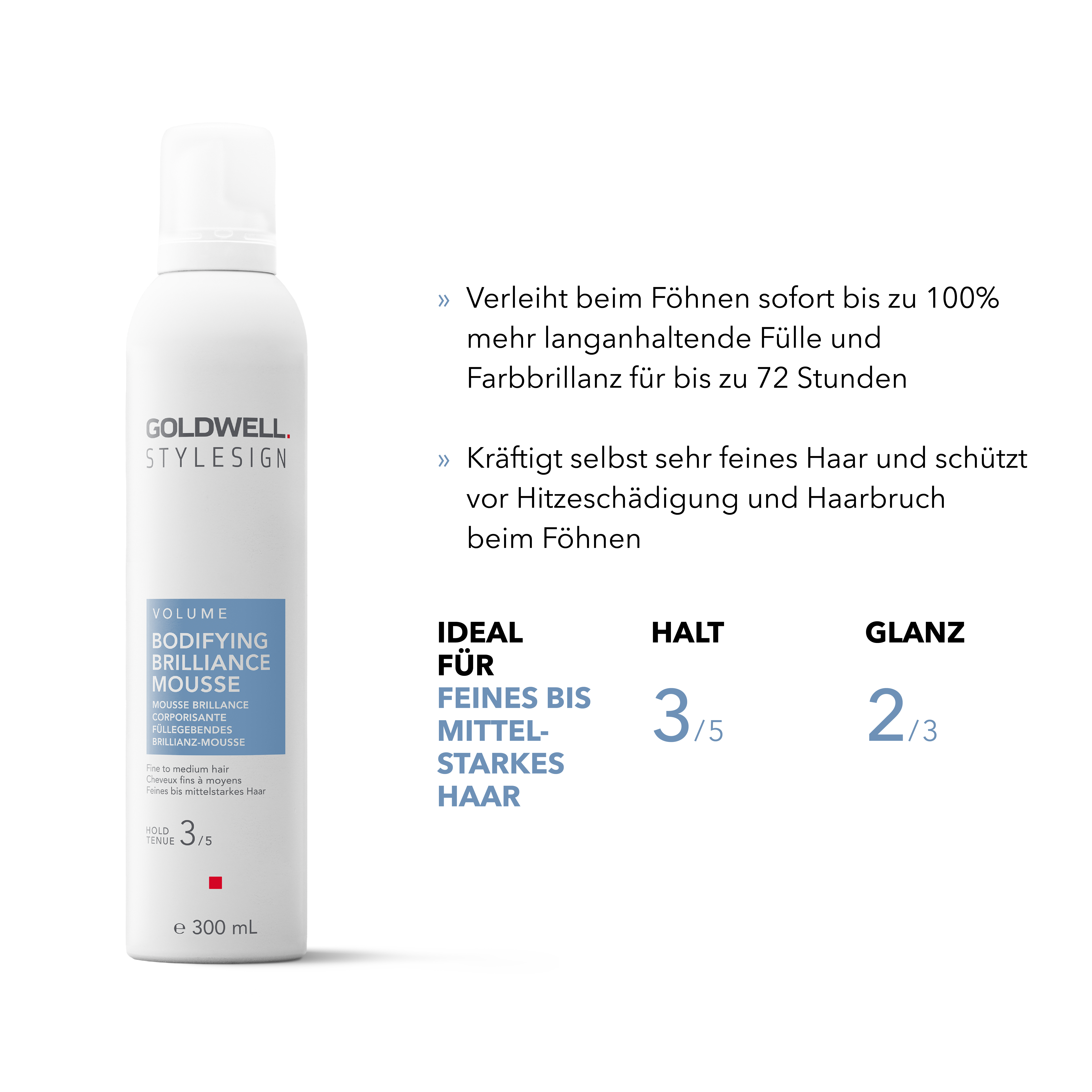 Goldwell Stylesign Bodyfying Brilliance Mousse 300 ml Goldwell Stylesign Bodyfying Brilliance Mousse 300 ml