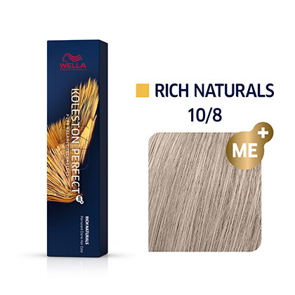 Wella KOLESTON PERFECT Rich Naturals 10/8 Hell-Lichtblond Perl 60ml