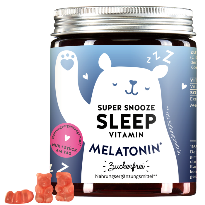 Bears With Benefits Super Snooze Sleep Vitamin Bears 60pcs 