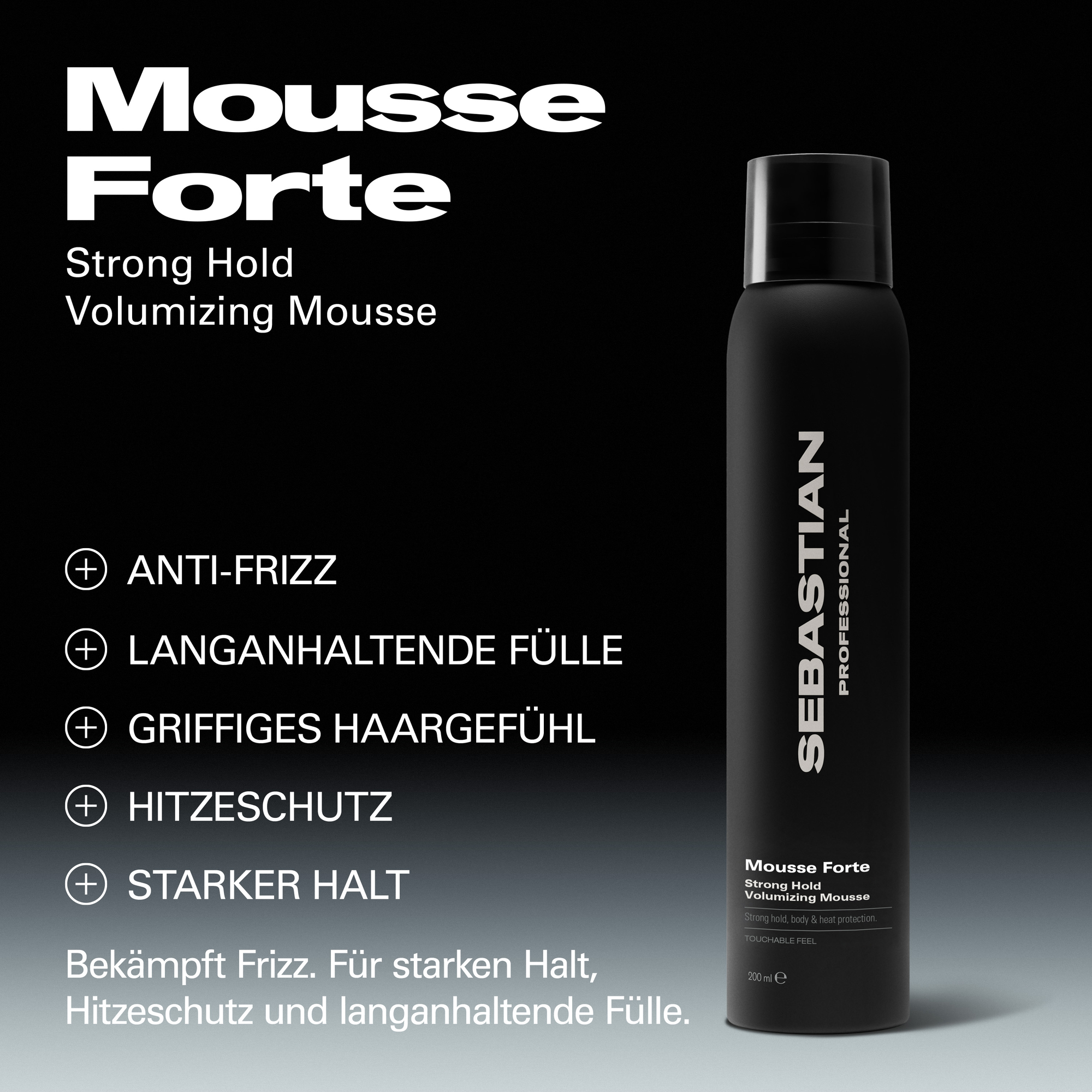 Sebastian Mousse Forte 200 ml