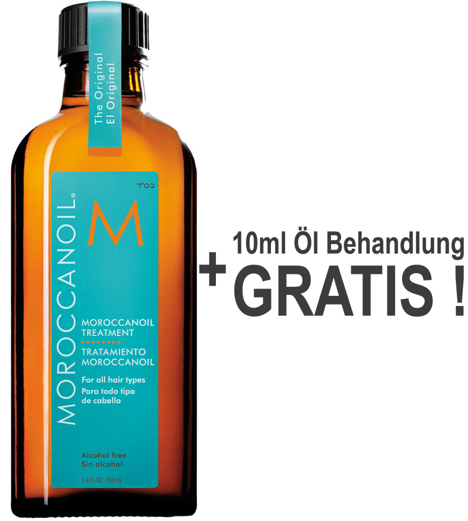 Moroccanoil Behandlung Treatment 100ml + Behandlung Treatment 10ml - Gratis !