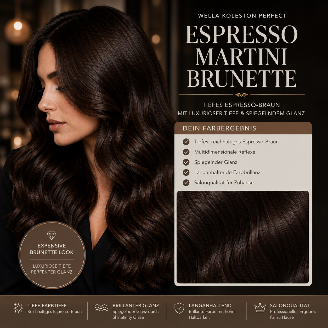 Wella Perfect Color Kit - Espresso Martini Brunette 