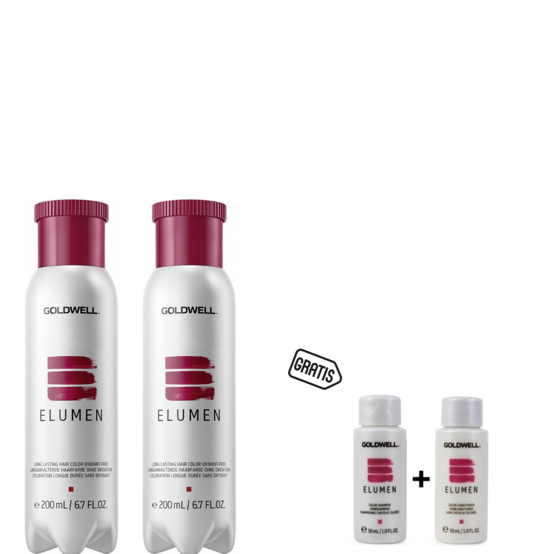 Goldwell Elumen KK@all 200 ml 2er Set + gratis Shampoo 30 ml & Conditioner 30 ml