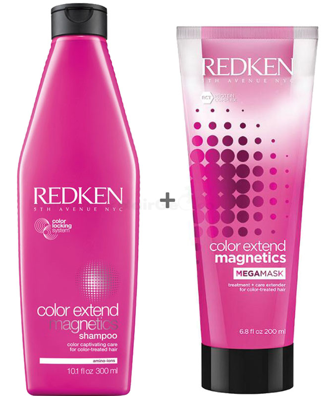 Redken Color Extend Set Shampoo 300ml + Mega Mask 200ml 2524